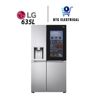 LG 635L Side-by-Side Refrigerator GC-X257CSES  with InstaView & Door-in-Door Fridge