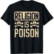 New Religion Is Poison Anti-Religion Agnostic Blackcraft Atheist T-Shirt