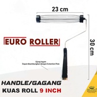 23cm/9INCH EURO ROLLER Paint Brush Roll Handle Euro Paint Roller Brush Handle only Handle