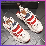 Discount in Cushion Time Texture 2025 New Style Men's High-Top Shoes Thick-Soled Heightening Sports 