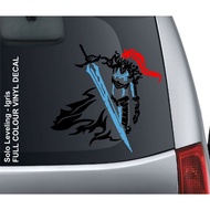 Solo Leveling Sticker Igris Anime Manga Decal Sticker