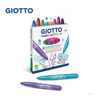 [Italy GIOTTO] 2D Line Pen 8 Colors (Color Pen)