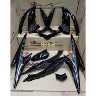AEROX V1 COVERSET CUSTOM STICKER TANAM BLACK REVAN 048