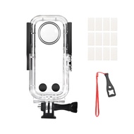 Panoramic Camera Dive Case Waterproof Case Diving Housing Underwater 40M Replacement for Insta360 X3
