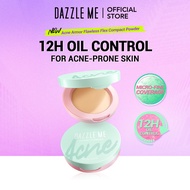 [NEW] DAZZLE ME Acne Armor Flawless Flex Compact Powder Oil Control Acne Prone Friendly Foundation S