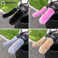 HUAIHAO 4Pcs Universal Motorcycle Electric Vehicle Handle Cover Handlebar Cover Coldproof Warm Padde