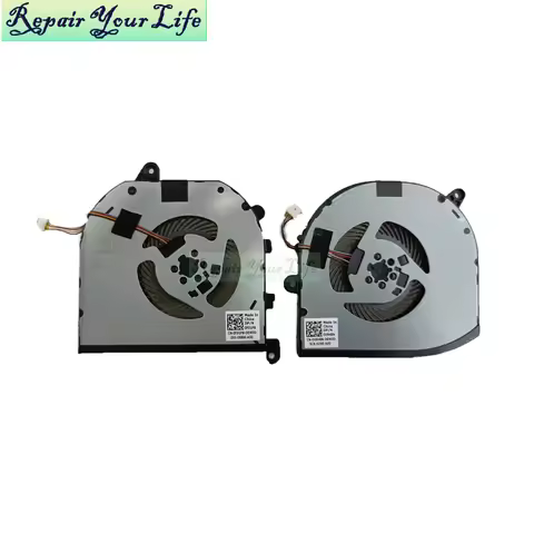 New CPU GPU Cooling Fan For Dell XPS 15 9570 7590 Precision 5540 V9H8N F01PX Laptop Cooler Fans Radi