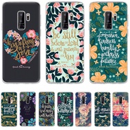 Bible Verses Phone Case For Samsung S9 S10E S10 Plus Hard Cover
