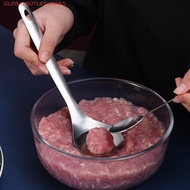 GLOBALOUTLET Croquettes Meatball Spoon Mold, Non-stick Stainless Steel Meatball Maker Spoon, Creativ