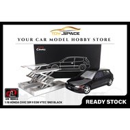 [LCD] 1:18 Honda Civic SIR II EG6 VTEC 1993 Black