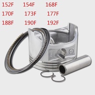 Engine Go karting 152F 154F 168F 170F 173F 177F 188F 190F 192F Piston Ring for Generator Water Pump 