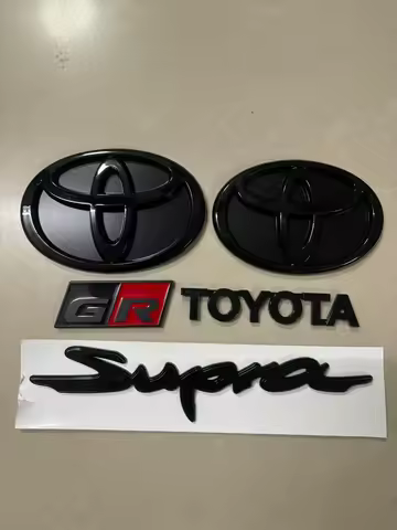 For Toyota Supra emblem A80 A90 A91 Emblem modification badges