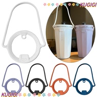 KUGIGI 2Pcs Insulated Tumblers, Keep Drinks Hot Cold Silicone Water Bottle Handle, Universal Dia 85 