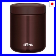 【Direct from Japan】Thermos Vacuum Insulated Soup Jar, 400ml, Brown, JBR-400 BW