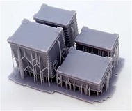 F Model FC35855 1/35 German Army Aluminum Case Set, Plastic Model Parts