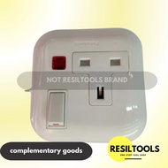 Panasonic BS 1363-N AC Switch Socket 3-pin Plug Terminal with On-Off Switch
