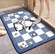 Keset Diatomite Serap Air Anti Slip Lantai Kamar Mandi Dapur Lap Kaki