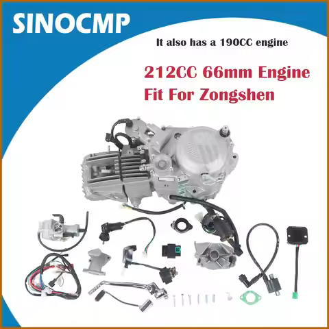 212CC Engine For Zongshen 212CC Better Than Daytona 190CC Engine Free Kit With 212CC 66mm Bore and 1