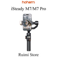 Hohem iSteady M7/M7 Pro: AI-Tracking 3-Axis Smartphone Gimbal, with Detachable Touchscreen Remote