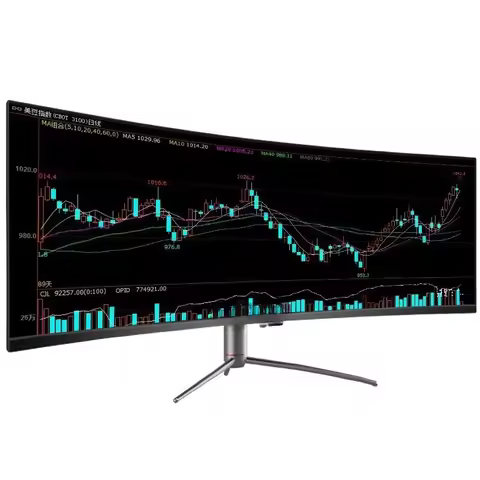 49-Inch quasi-4K hairtail screen 144Hz curved e-sports monitor LCD screen