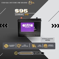 BATERI KERETA | S95 | 125D26L | EFB | ASTRA