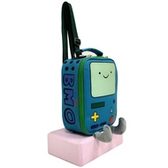 BMO Game Console Adventure Time Backpack Three-Dimensional Waterproof Cartoon School Bag PU Green LT
