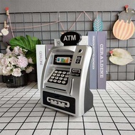 English Simulation ATM ATM ATM Password Safe Piggy Bank Automatic Roll Money Card Piggy Bank Toy