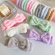 🌟Ready Stock 24H Shipment🌟Coral Fleece Face Wash Hair Band Face Wash Hair Band Makeup Hair Band Cora