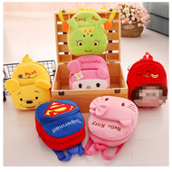 Anime Cartoon Plush Kids Backpack Pokemon Plush Backpack Pikachu Cartoon Figure Pattern Kids High Ca