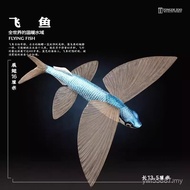 Tongde Flying Fish Simulation Animal Model Sea Life Yan Yan Yan Yan Yan Yan Fish Plastic Solid Ornam