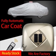 【360 ° Protection】Full Automatic Car Cover Intelligent Remote Control Sun Protection Rain Protection Heat Insulation Car General Sunshade Cover Automatic Car Coat Solor Energy Full-automatic Car Cover Convenient Car Clothing Car Protective Cover