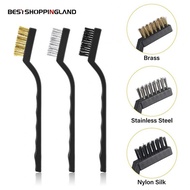 Cleansing Power of a 7 Inch Stainless Steel and Copper Wire Brush for Tough Jobs