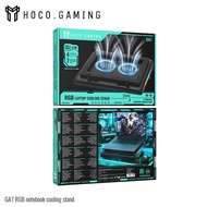 HOCO GA7 Notebook Stand With RGB Cooling Fan 7 Levels Laptop