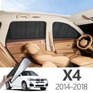 BMW X4 2014-2018 F26 Dedicated Foldable Privacy Sunshade Full Cover Side Window Sunshade