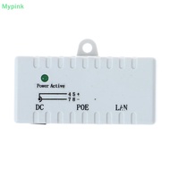 Mypink 12V - 48V Passive POE injector for IP Camera VoIP Phone Netwrok AP device SG