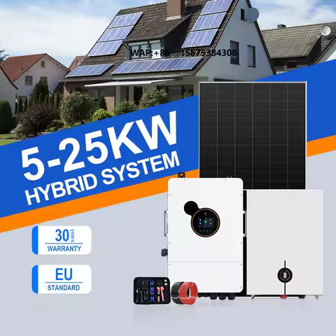5kw 12Kw Inverter 10Kw Complete 15Kw Off Grid Tie Solar System 20Kw Kit Whole House Hybrid Solar Hom