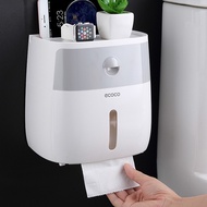 Ecoco Double tissue box toilet tissue box paper box dispenser