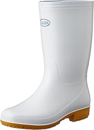 Oil Resistant Rain Boots Galoa 3 White 11.4 inches (29.0 cm), white, 9 US