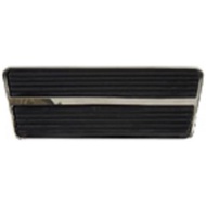 1968-1979 Corvette C3 Brake Pedal pad with Stainless Trim