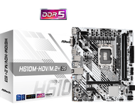 # ASRock H610M HDV/M.2+ D5 mATX Intel Motherboard # LGA 1700 DDR5