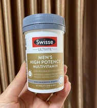 SWISSE MENS HIGH POTENCY MULTIVITAMIN - VITAMIN TĂNG CƯỜNG SỨC KHOẺ CHO NAM GIỚI