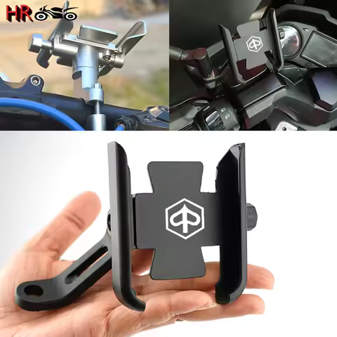 For VESPA Piaggio GTS GTV LX LXV LT PX PRIMAVERA 50 125 150 200 250 300 300ie Handlebar Mobile Phone