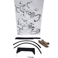 Rubber Damper Cover Fan Air Shroud F1zr F1 Zr Force 1 2T 4 pcs