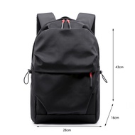 New Men Backpack for 15.0 Inches Laptop 2019 Back Pack Large Capacity Stundet Backpacks Pleated Casual Style Bag Water Repellent
