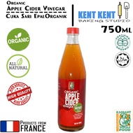 RADIANT Organic Apple Cider Vinegar with Mother / Cuka Sari Epal Organik dengan Ibu 750ML
