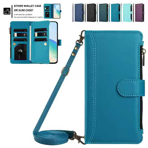 Card Wallet Phone Cover For Samsung Galaxy A5 A6 A7 A750 A8 J4 J6 Plus Note 10 9 8 J530 Leather Case