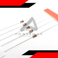 5pcs 1N914 Diode 1N914B 100V 200mA Fast Switching Signal Diode Through Hole DO-35 Package Axial Lead