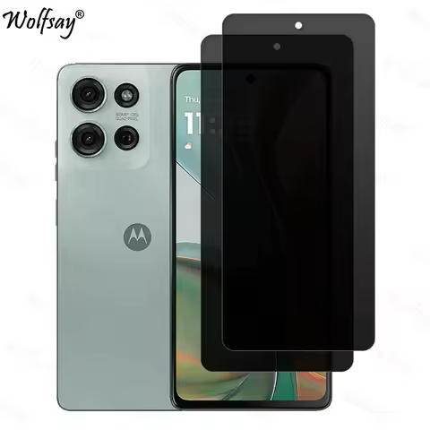Anti-Spy Tempered Glass For Motorola Moto G75 Privacy Screen Protector Moto G75 5G Full Cover Glass 