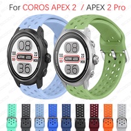 22mm Silicone Watch Band For  COROS APEX 2 Pro / Coros Apex 2  smart watch Strap Bracelet