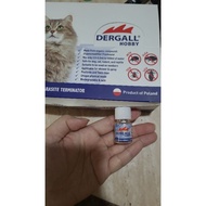 DERGALL hobby ubat kutu kucing dan haiwan kecil / flea untuk haiwan